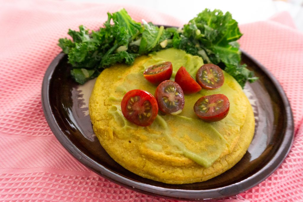 omelette vegano